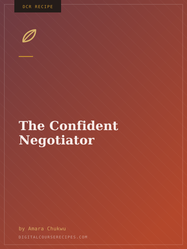 The Confident Negotiator
