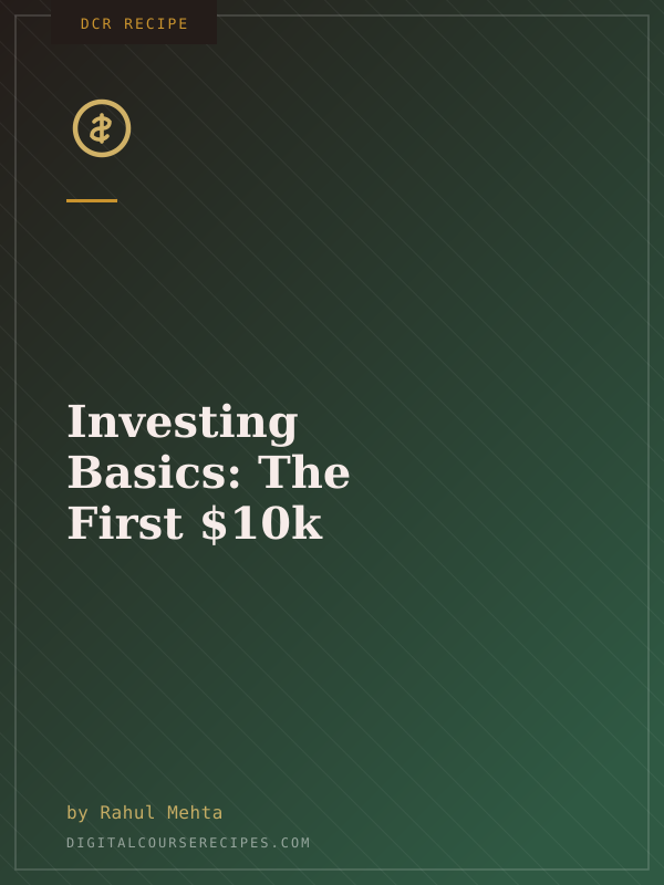 Investing Basics: The First $10k